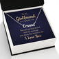 To My Girlfriend - Custom Name Necklace with Card