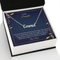To My Daughter - Name Necklace With Card