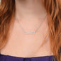 To My Daughter - Name Necklace With Card