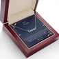 To My Daughter - Name Necklace With Card