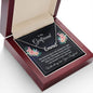 To My Girlfriend - Custom Name Necklace with Card