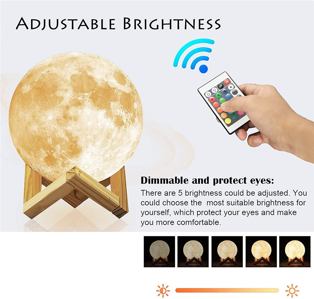 LED Night Lights Moon Lamp