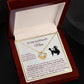 Boy Friends Mom Gift - Love Knot Necklace