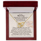 To My Mommy -  Interlocking Hearts Necklace