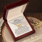 To My Mommy -  Interlocking Hearts Necklace