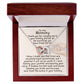 To My Mommy -  Interlocking Hearts Necklace