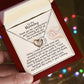 To My Mommy -  Interlocking Hearts Necklace