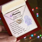 First Mothers Day Gift, To My Mommy necklace from Baby, Personalized Gift to Her