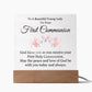 First Communion - Square Acrylic Plaque