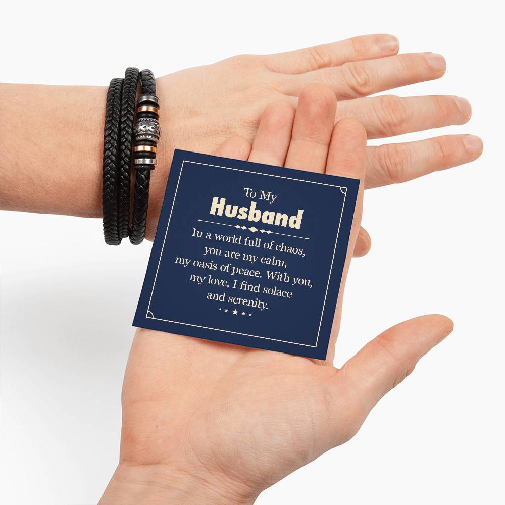To My Husband - Love You Forever Bracelet
