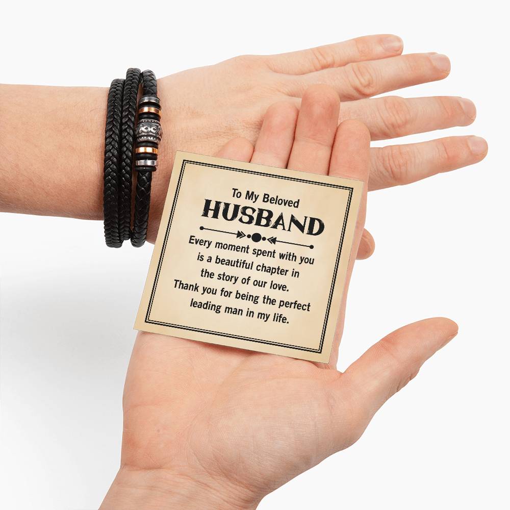 To My Beloved Husband - Love You Forever Bracelet
