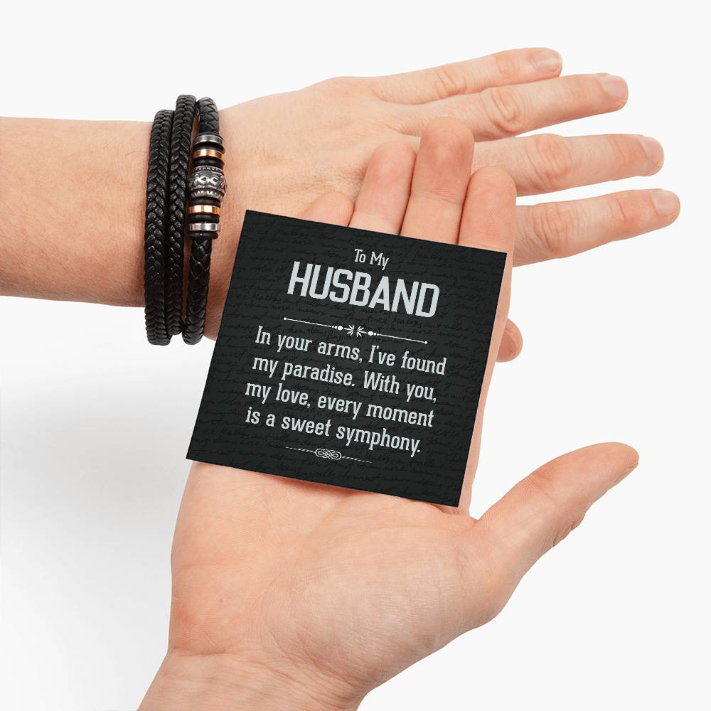 To My Husband - Love You Forever Bracelet
