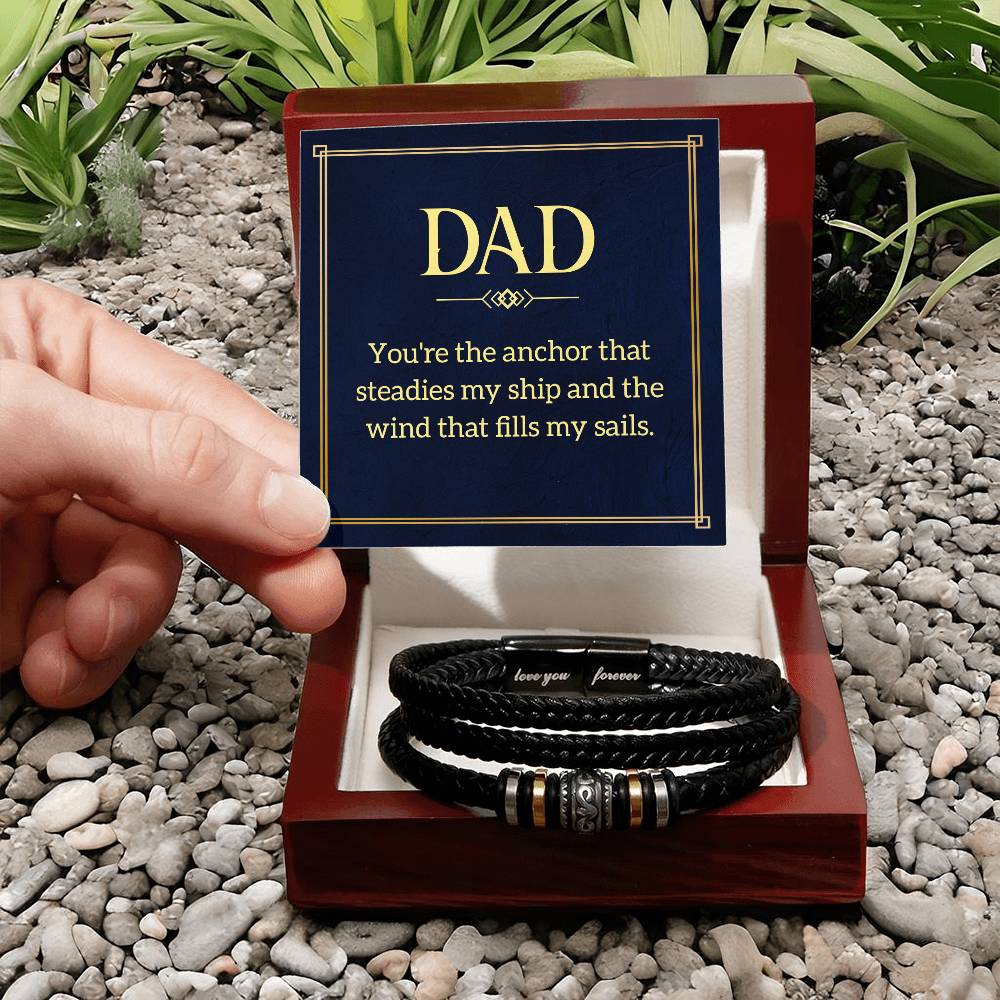 To My Dad - Love You Forever Bracelet