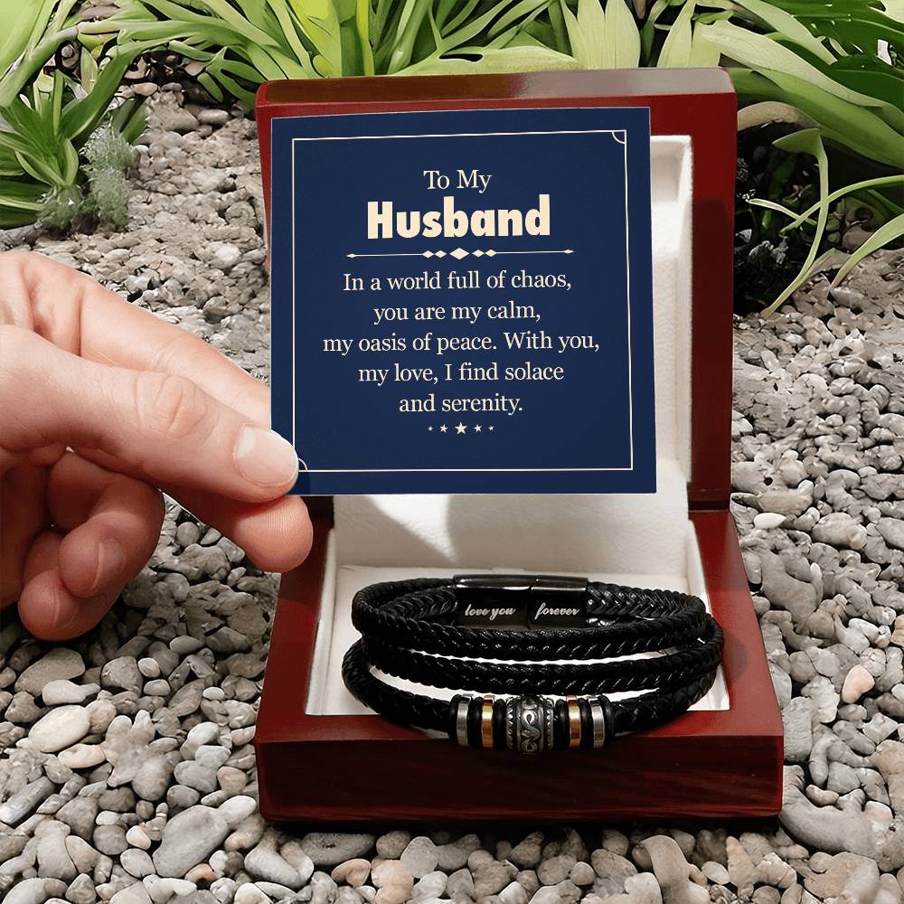 To My Husband - Love You Forever Bracelet