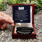 To My Dad - Love You Forever Bracelet