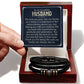 To My Husband - Love You Forever Bracelet