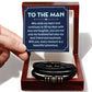 To My Man - Love You Forever Bracelet