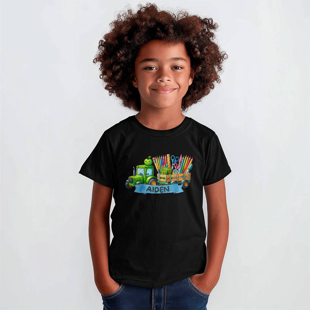 Personalized Back To School Shirt, Boys and Girls, First Day Of School Shirt, Kids Back To School Shirt, Custom Name Shirt