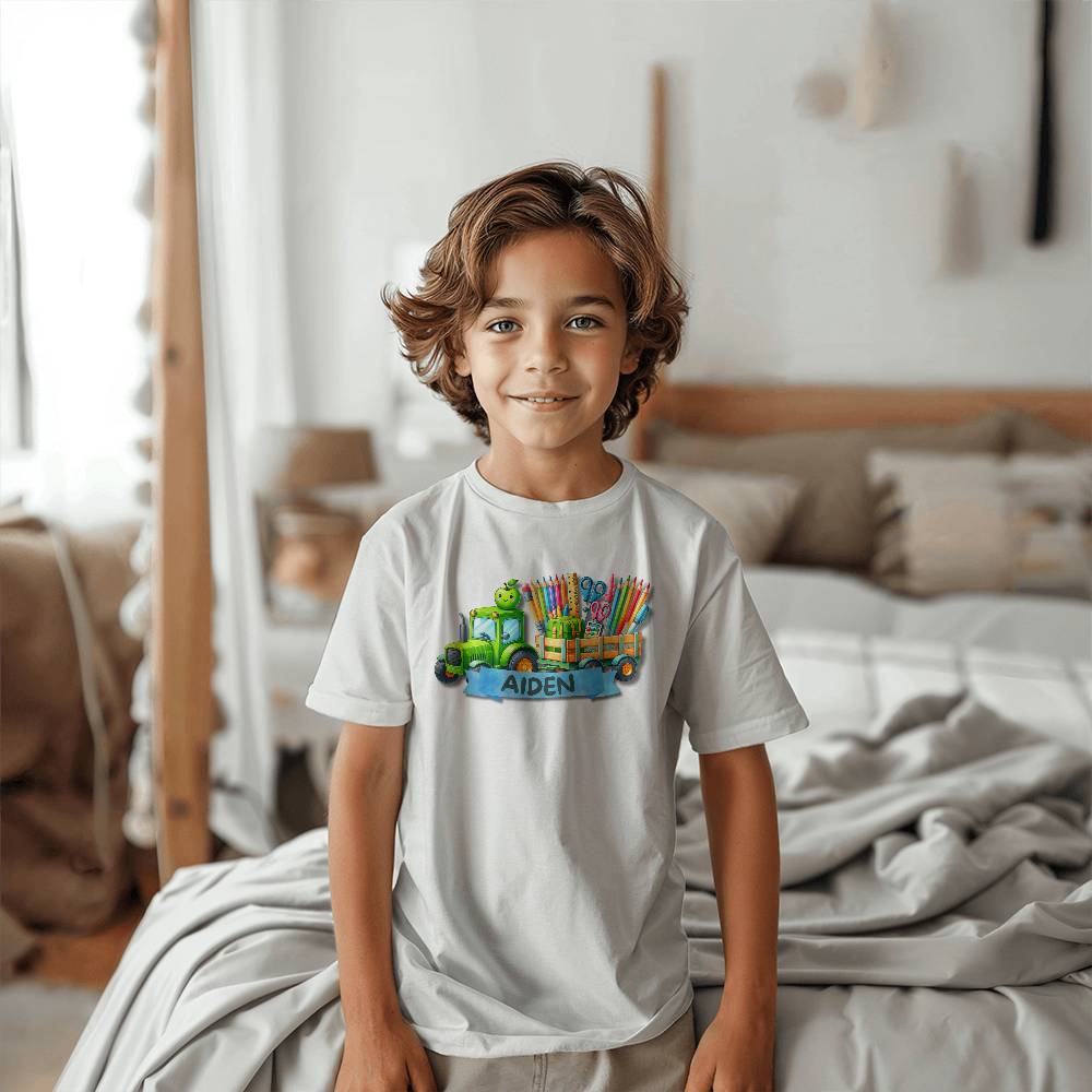 Personalized Back To School Shirt, Boys and Girls, First Day Of School Shirt, Kids Back To School Shirt, Custom Name Shirt