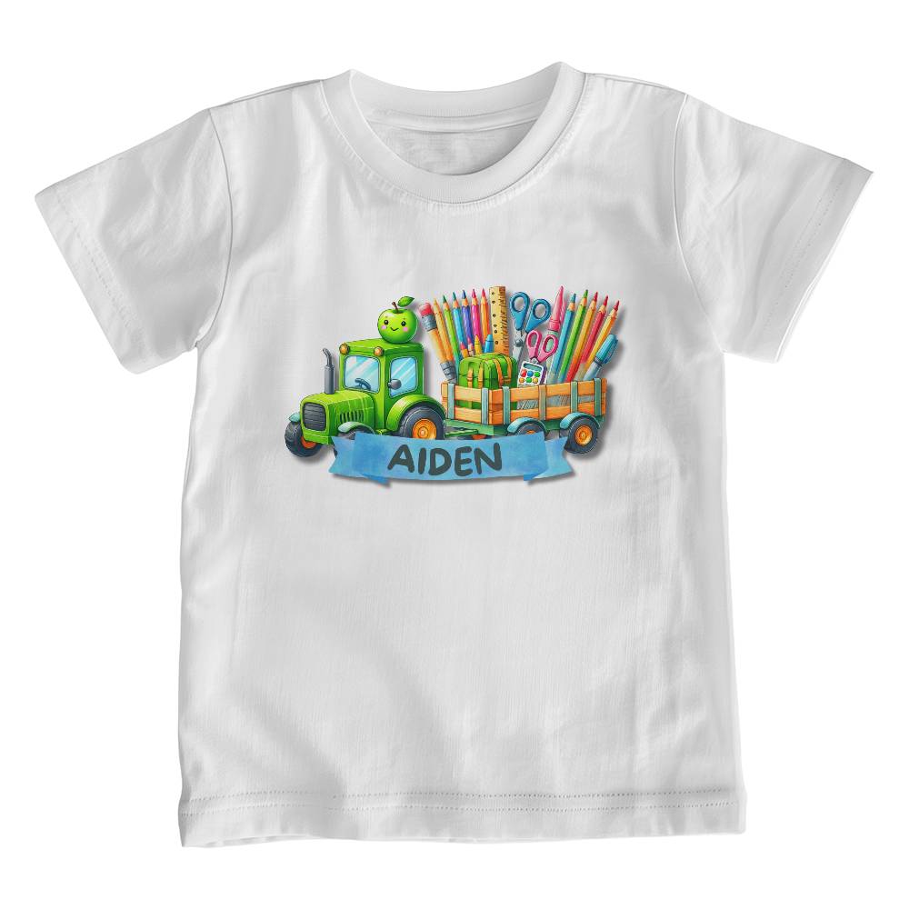 Personalized Back To School Shirt, Boys and Girls, First Day Of School Shirt, Kids Back To School Shirt, Custom Name Shirt