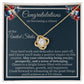 US Citizenship Gift, Personalized American Citizenship Card with Necklace, Immigration USA Becoming American, Congrats New US Citizen Card