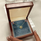 US Citizenship Gift, Personalized American Citizenship Card with Necklace, Immigration USA Becoming American, Congrats New US Citizen Card