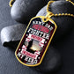 Army Dad Freedom Fighter - Luxury Military Necklace