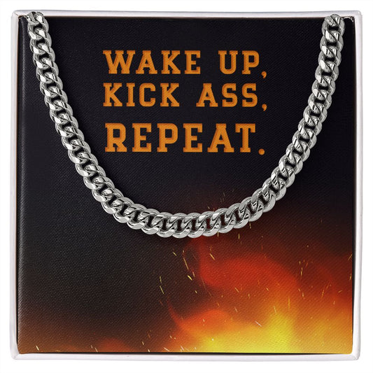 Encouragement Card - Cuban Link Necklace