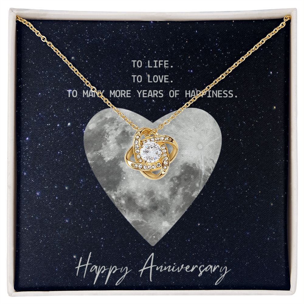 Happy Anniversary - Love Knot Necklace