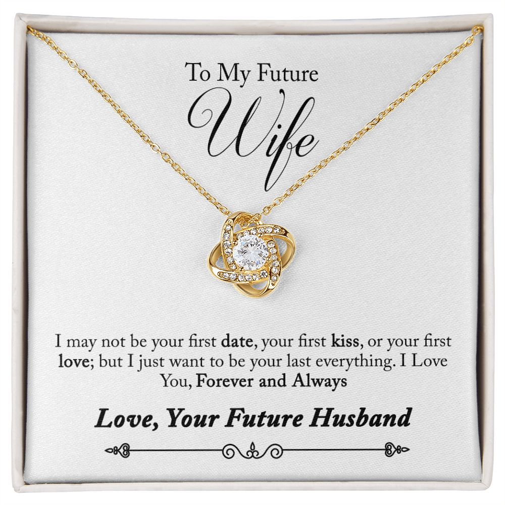 To My Future Wife - Love Knot Necklace