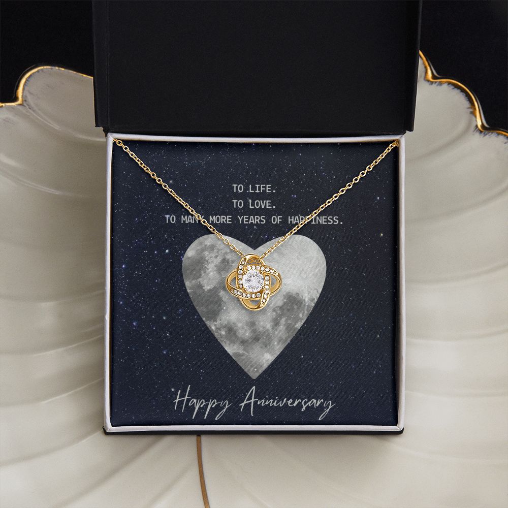 Happy Anniversary - Love Knot Necklace