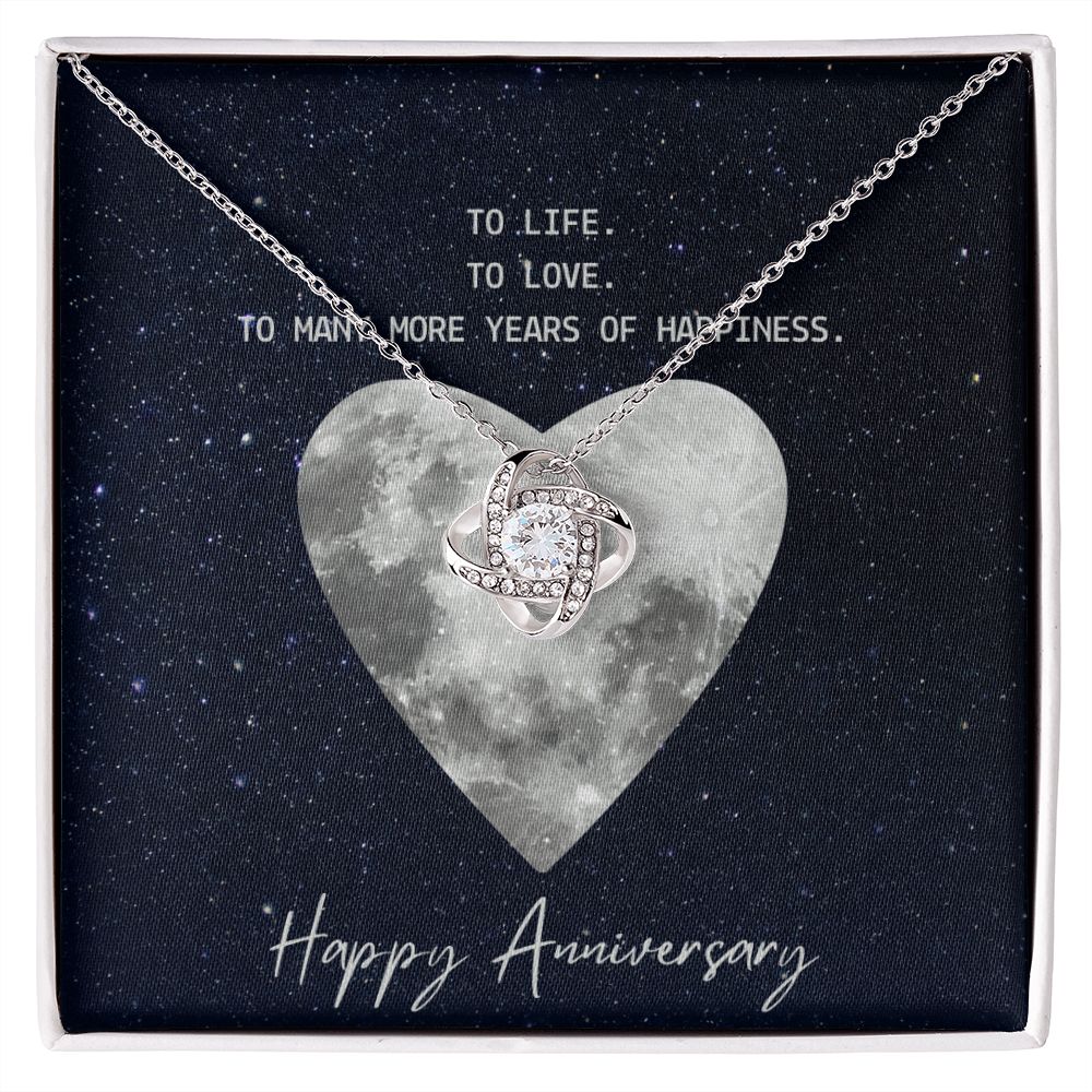 Happy Anniversary - Love Knot Necklace