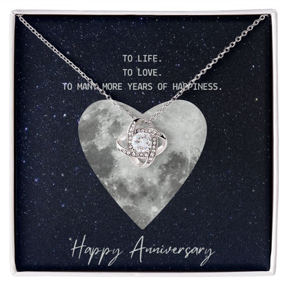 Happy Anniversary - Love Knot Necklace