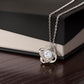 To My Wonderful Daughter - Love Knot Necklace
