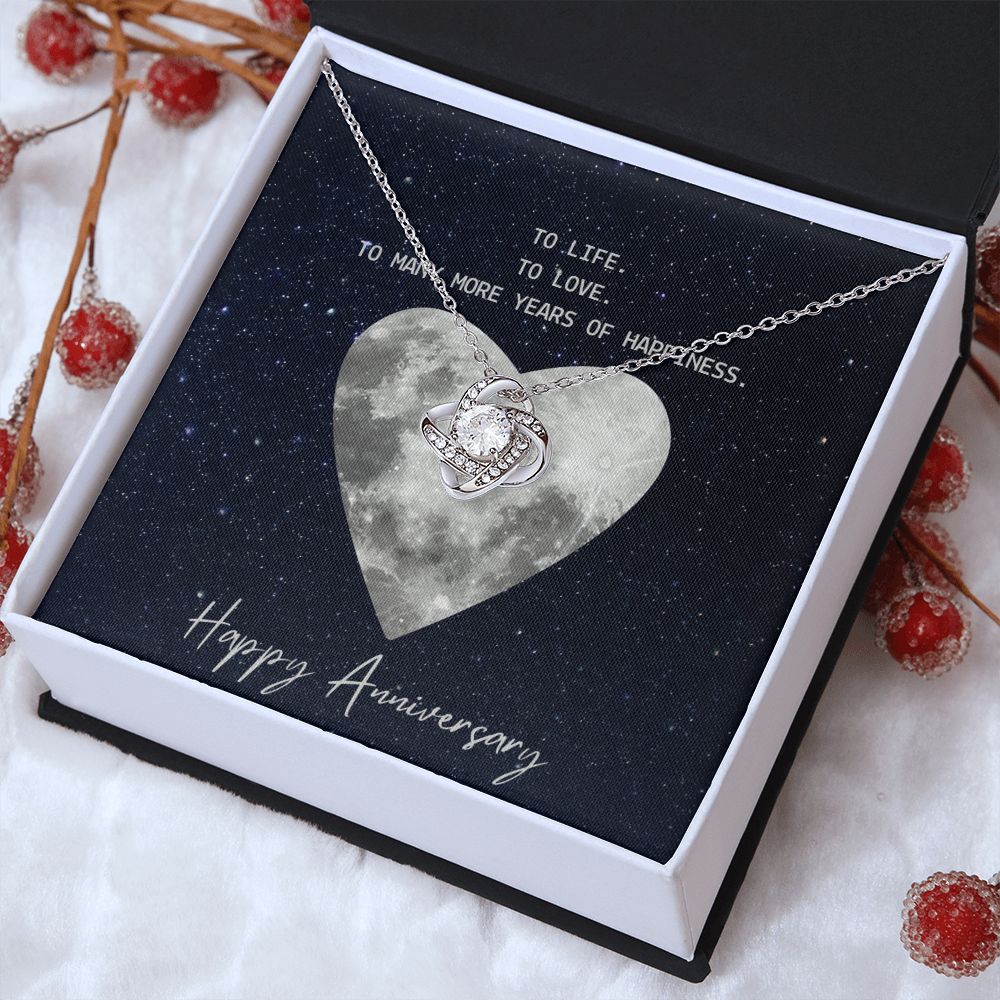 Happy Anniversary - Love Knot Necklace