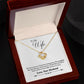 To Wife From Husband - Love Knot Necklace