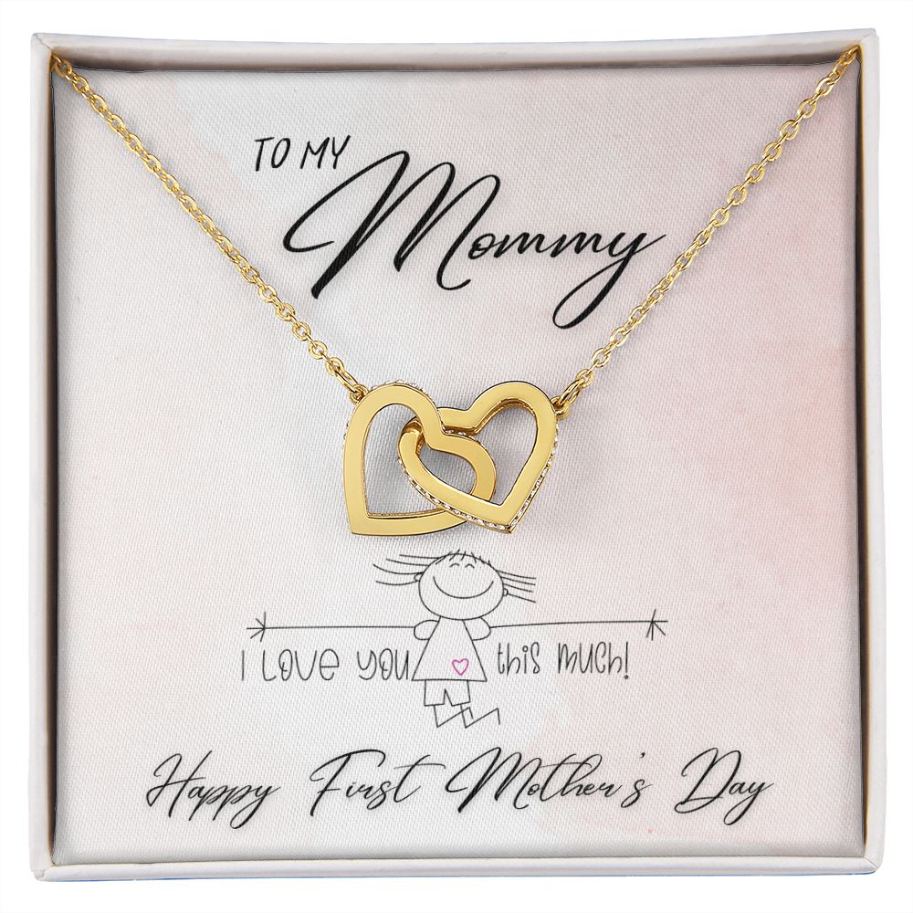 Buy Message Card Jewelry, Handmade Necklace- Personalized Gift To My Mommy  From Your Tummy Necklace, Unborn Baby, New Mom Idea, Mothers Day, Husband,  Baby Bump Gift, Custom Size Online at desertcartINDIA