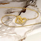 To My Mommy, Happy First Mothers Day - Interlocking Hearts Necklace