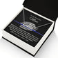 Police Mom Gift Necklace - To My Beautiful Mom - Handwriting Name Necklace