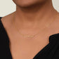 To My Beautiful Wife - Signature Style Name Necklace